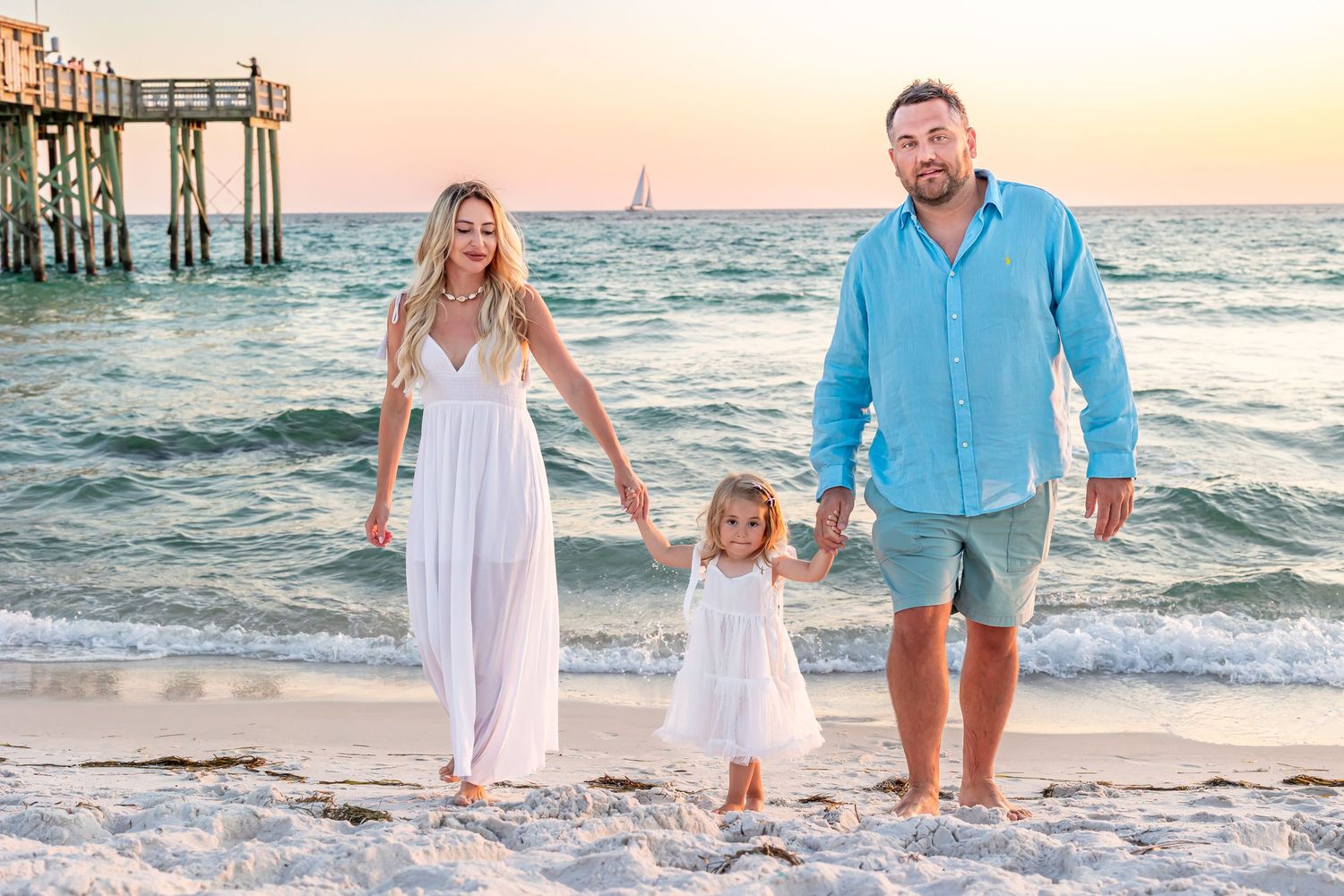 Couples beach photography Panama City Florida