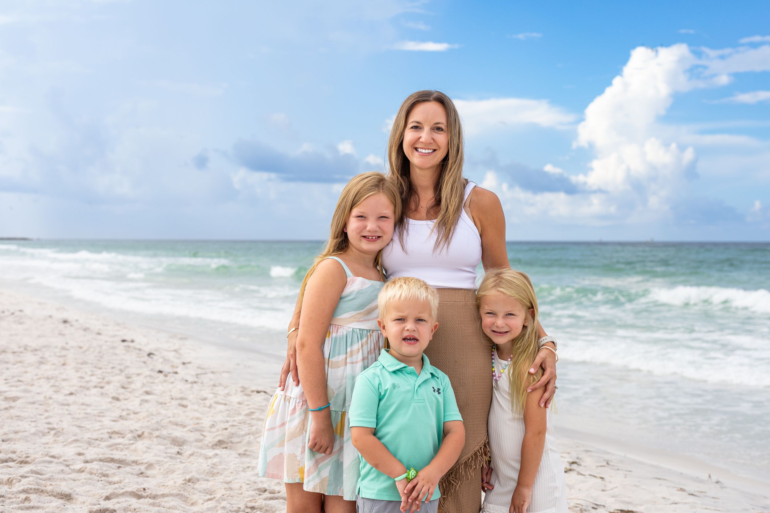 Panama City Beach photographer capturing sunset session