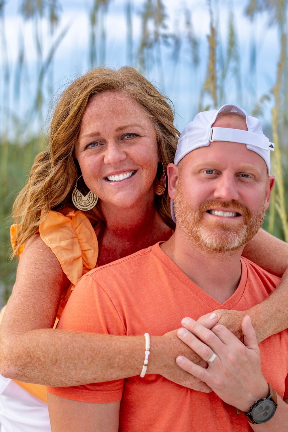 Romantic beach portraits in Panama City Beach